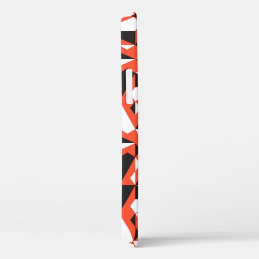 Abstracte geometrische borstel: patroon Case-Mate iPhone case (Achterkant / Rechts)