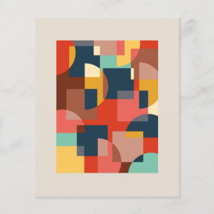 Abstracte geometrische cirkelachtergrond