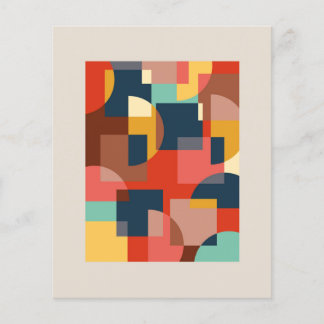 Abstracte geometrische cirkelachtergrond