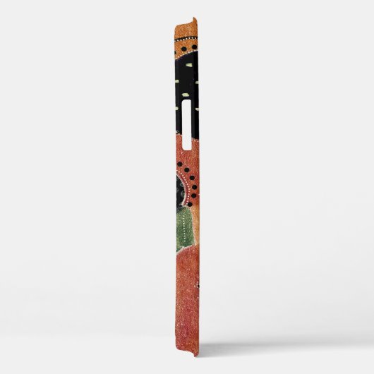 Abstracte geometrische cirkels en bladeren | Case-Mate iPhone case (Achterkant / Rechts)