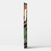 Abstracte geometrische cirkels en bladeren | Case-Mate iPhone case (Achterkant / Links)