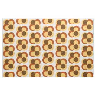 Abstracte geometrische cirkelvormige vormen stof