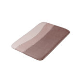 Abstracte geometrische dynamische beige textuur. badmat (Gekanteld)