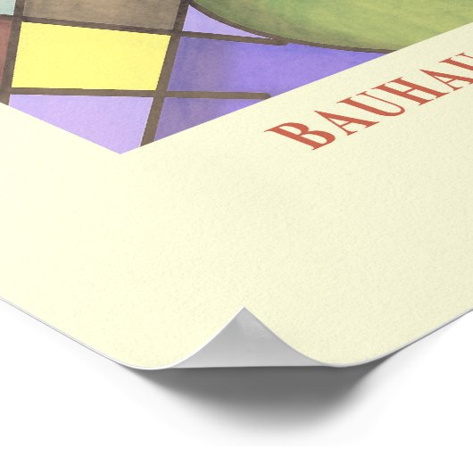 Abstracte geometrische EP-nummer 3 Poster (Hoek)