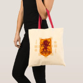 Abstracte geometrische GRYFFINDOR™ Crest Tote Bag (Voorkant (product))