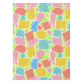 Abstracte geometrische kleurstof tafelkleed (Voorkant)
