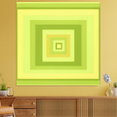 Abstracte geometrische kunst canvas afdruk (Insitu (Woonkamer))