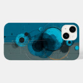 Abstracte geometrische kunst Case-Mate iPhone case (Achterkant (horizontaal))