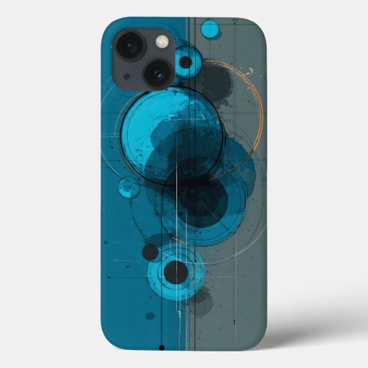 Abstracte geometrische kunst Case-Mate iPhone case (Achterkant)