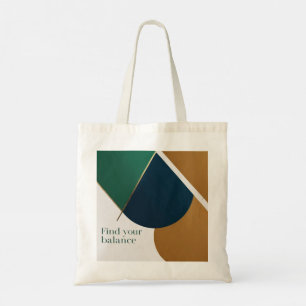 Abstracte geometrische kunst Moderne canvas tas mi