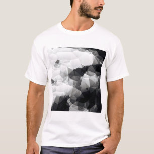 Abstracte geometrische kunst t-shirt