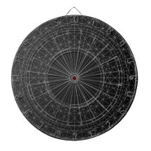 Abstracte Geometrische kunstcirkel zwart creatief 