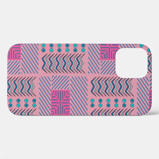 Abstracte geometrische lijnen en vormen | Case-Mate iPhone case (Achterkant (horizontaal))