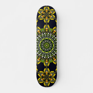 Abstracte Geometrische Mandala Kunst Design Skateboard