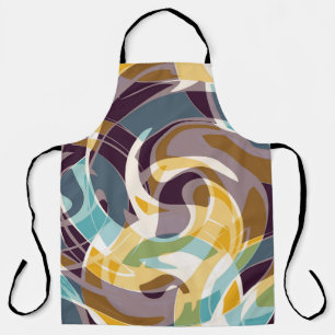 Abstracte geometrische objecten graffiti grunge ef schort