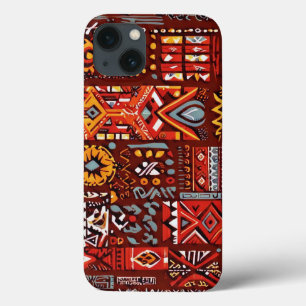 Abstracte geometrische oppervlaktekunst 1224 - Iph iPhone 13 Hoesje