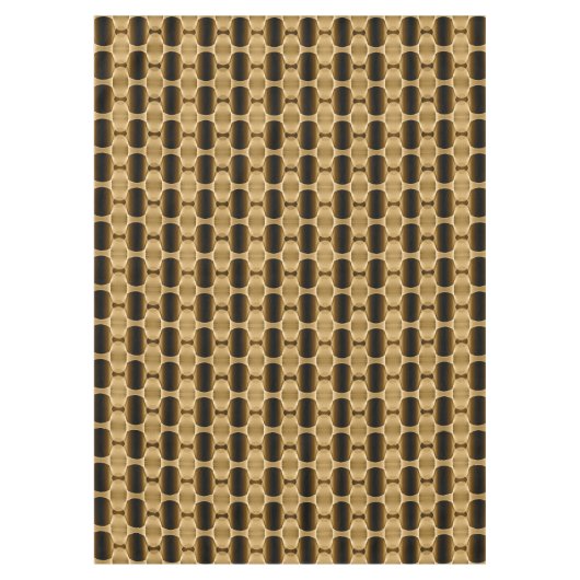 Abstracte geometrische textuurtafellade tafelkleed (Voorkant)