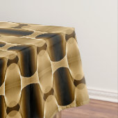 Abstracte geometrische textuurtafellade tafelkleed (Voorbeeld)