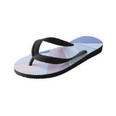 Abstracte geometrische vorm 3 kinder teenslippers (Schuin)