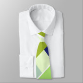 Abstracte geometrische vorm 4 stropdas (Gebonden)