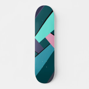 Abstracte geometrische vorm 6 skateboard