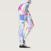 Abstracte geometrische vormen leggings (Rechts)