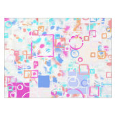 Abstracte geometrische vormen tafelkleed (Voorkant (Horizontaal))