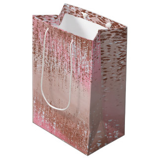 Abstracte geschenktassen met verfspatten medium cadeauzakje