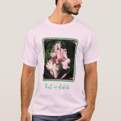 Abstracte, gespecialiseerde Iris-ventilator op maa T-shirt (Voorkant)
