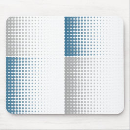 Abstracte gestippelde mousepad muismat