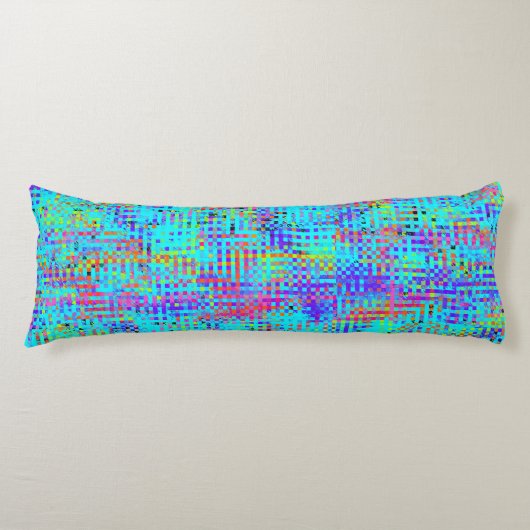 Abstracte gestructureerde chaos lichaamskussen (Voorkant)