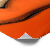 Abstracte gezichten poster (Hoek)