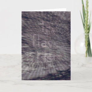 Abstracte Ghost-aanmelding bij Brick Building Kaart