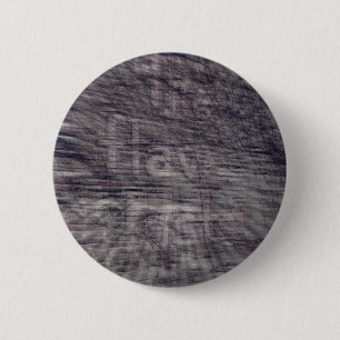 Abstracte Ghost-aanmelding bij Brick Building Ronde Button 5,7 Cm
