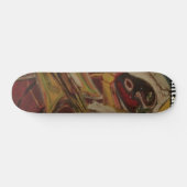 Abstracte Gitarist II Skateboard (Horizontaal)