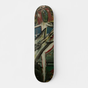 Abstracte Gitarist Skateboard