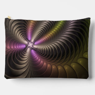Abstracte glanzende Trippy Kleurrijke 3D Fractal A Etui