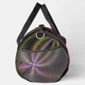 Abstracte glanzende Trippy Kleurrijke 3D Fractal A Plunjezak (Rechts)