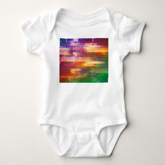 Abstracte glitch: textuur van testscherm romper (Voorkant)