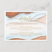 Abstracte Glitter Strata Details Wht SW ID903 Informatiekaartje (Achterkant)