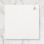 Abstracte Glitter Strata Wedding Dank u Iv ID903 Bedankjes Labels (Achterkant)