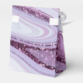 Abstracte Glitter Strata Wedding Dank u Lc ID903 Bedankdoosjes (Achterkant)