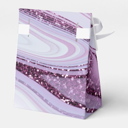 Abstracte Glitter Strata Wedding Dank u Lc ID903 Bedankdoosjes (Achterkant)