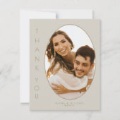 Abstracte Glitter Strata Wedding Dank u St. ID903 Bedankkaart (Voorkant)