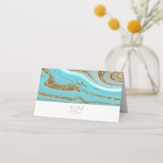 Abstracte Glitter Strata Wedding ID903 (Achterkant)