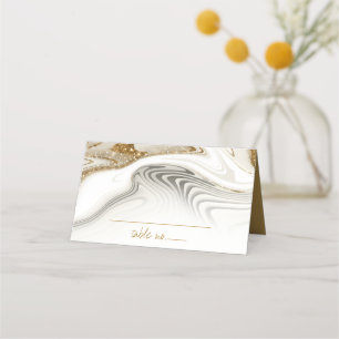 Abstracte Glitter Strata Wedding Ivory ID903