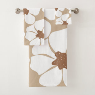 Abstracte gloed #2 #decor #art bad handdoek
