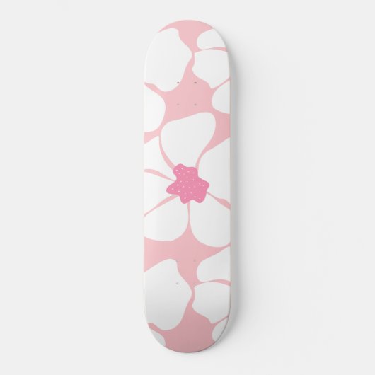 Abstracte gloed #3 #decor #art skateboard (Voorkant)