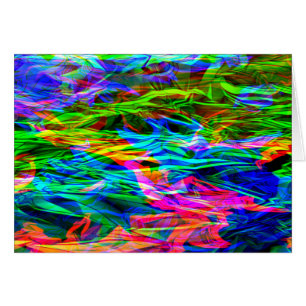 Abstracte gloeiende regenboog