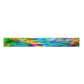 Abstracte gloeiende regenboog lint (Voorkant)